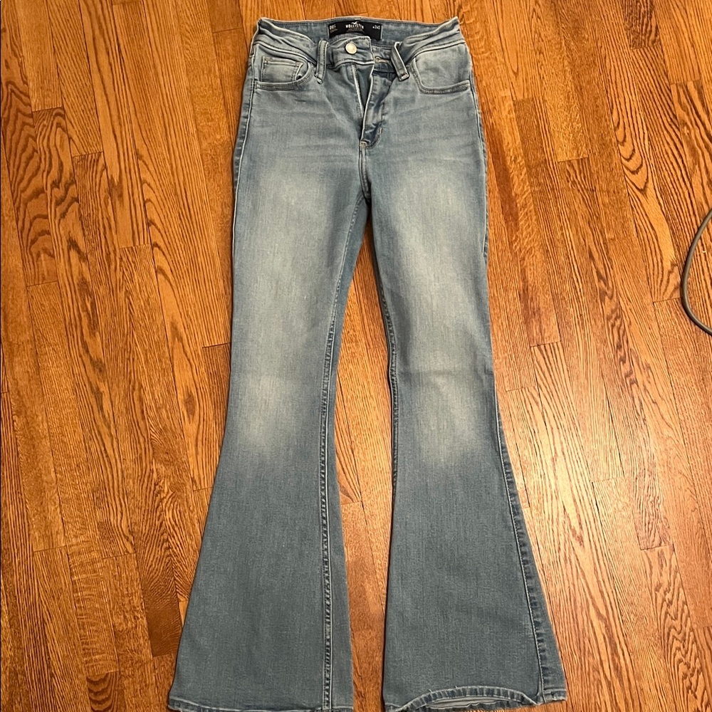 Hollister Light Wash Flare Jeans